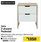 Home & Kitchen Jura 2 Drawer Pedestal