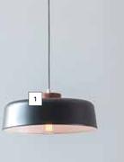 Bright Star 1 Light Deep Shade Pendant Light