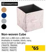 Home & Kitchen Non Woven Cube