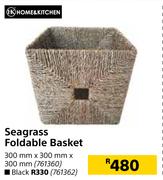 Home & Kitchen Seagrass Foldable Basket