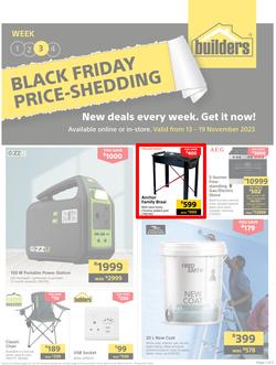 Builders : Black Friday Price-Shedding (13 November - 19 November 2023), page 1