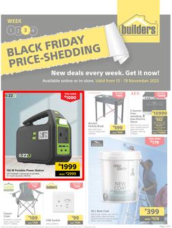Builders : Black Friday Price-Shedding (13 November - 19 November 2023), page 1