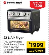 Bennett Read 22Ltr Air Fryer 749306