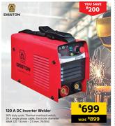 Disston 120 A DC Inverter Welder 767814