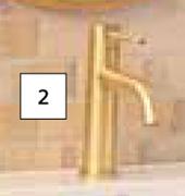 Bijiou Stylet Short Body Basin Mixer