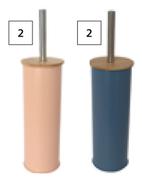 Lusso Bamboo Toilet Brush-Each