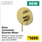 Lusso Reno Concealed Diverter Mixer