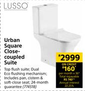 Lusso Urban Square Close Coupled Suite