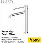 Lusso Reno High Basin Mixer