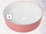Bijiou Freestanding Round Basin Blush Pink-Each