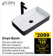 Icon Onyx Basin