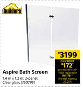 Builders Aspire Bath Screen