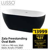 Lusso Zala Freestanding Oval Bath