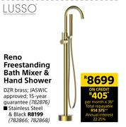 Lusso Reno Freestanding Bath Mixer & Hand Shower