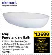 Element Maji Freestanding Bath