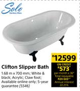 Solo Clifton Slipper Bath