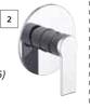Lusso Concealed Shower Mixers Liro