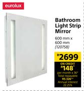 Eurolux Bathroom Light Strip Mirror