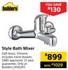Builders Style Bath Mixer 456297
