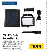 Solar Flair 28 LED Solar Security Light