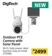 Digitech Outdoor PTZ Camera With Solar Panel