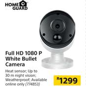 Home Guard Full HD 1080P White Bullet Camera