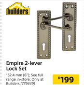 Builders Empire 2-Lever Lock Set 779449