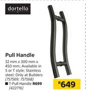 Dortello Pull Handle 757569, 757568