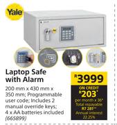 Yale Laptop Safe With Alarm