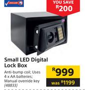 Small LED Digital Lock Box