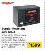 Xpanda DIY Burglar Resistant Safe No.3