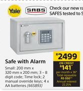 Yale Safe With Alarm