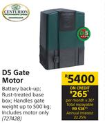 Centurion D5 Gate Motor