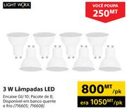 Lightworx 3 W Lampadas LED