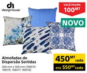 Designhouse Almofadas De Dispersao Sortidas- 500 mm x 500 mm cada
