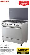 Goldair Forno Eletrico Com 5 Bocas