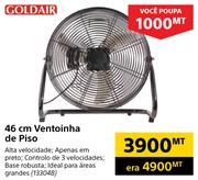 Goldair 46 cm Ventoinha de Piso