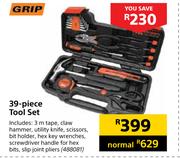 Grip 39-Piece Tool Set 488081