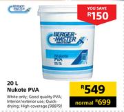 Berger Master Nukote PVA 98879-20Ltr