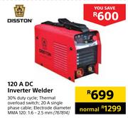 Diston 120 A DC Inverter Welder 767814