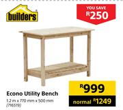 Builders Econo Utility Bench 716519-1.2m X 770mm X 500mm