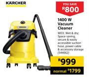 Karcher 1400W Vacuum Cleaner 544662
