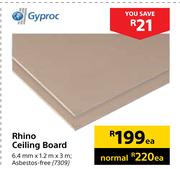 Gyproc Ehino Ceiling Board 7309-Each