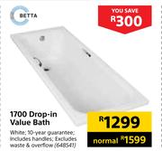 Betta 1700 Drop-In Value Bath 648541