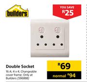 Builders Double Socket 596888
