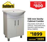 Builders 550mm Vanity Cabinet Combo 548161