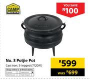 Campmaster No.3 Potjie Pot