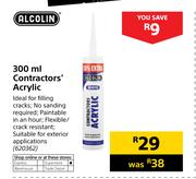 Alcolin Contractor's Acrylic-300ml