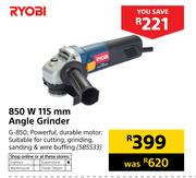 Ryobi 850W 115mm Angle Grinder