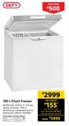 Defy 190L Chest Freezer